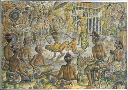 anak agung gede sobrat, bumblebee dance, 1970