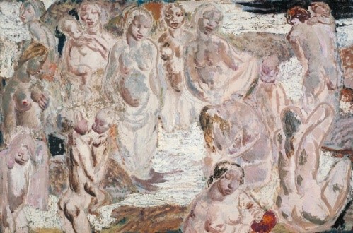 ian fairweather, bathing scene, bali, c.1933–4