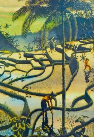 walter spies, sawas im preangergebirge, 1923