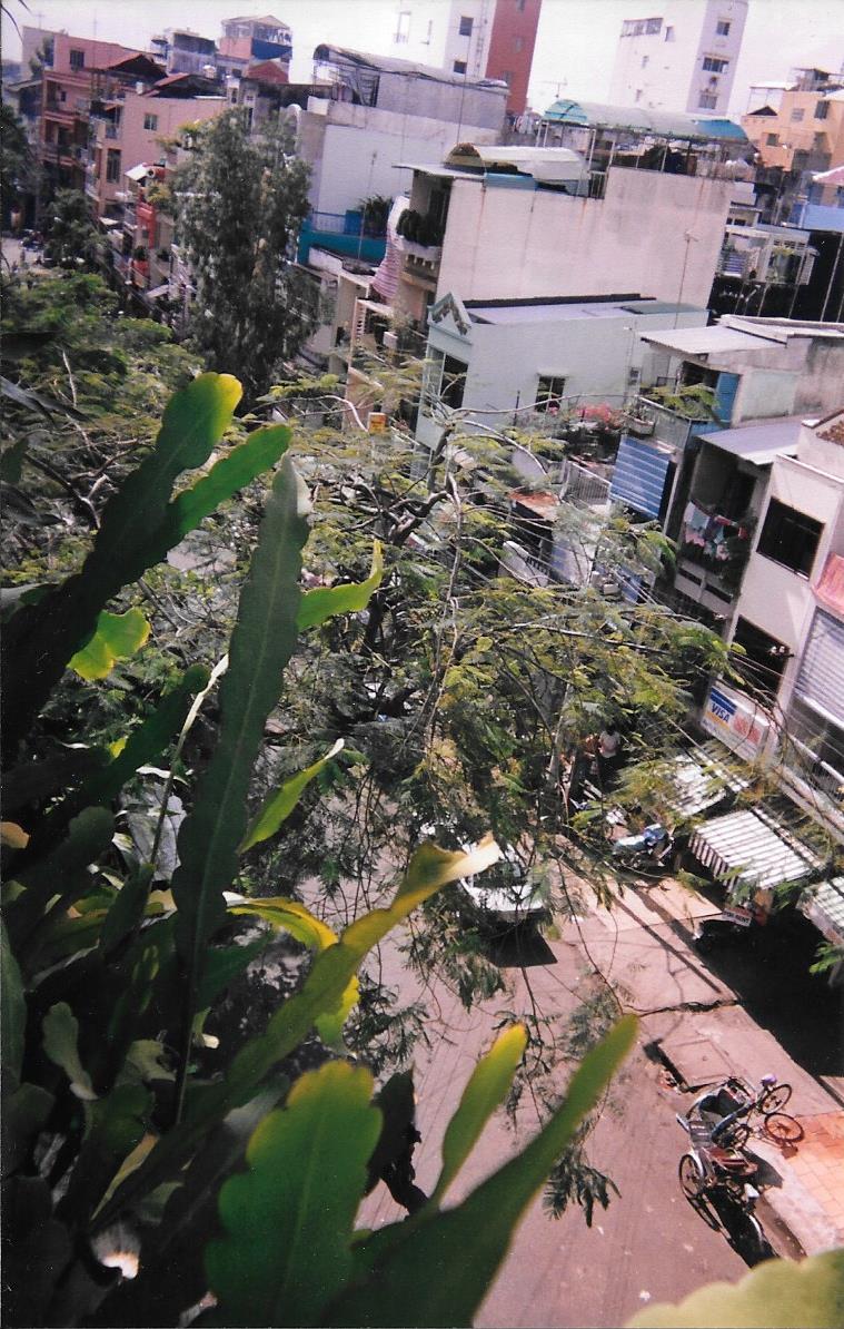 20011212 view from my room Ho Chi Minh city Dec 2001