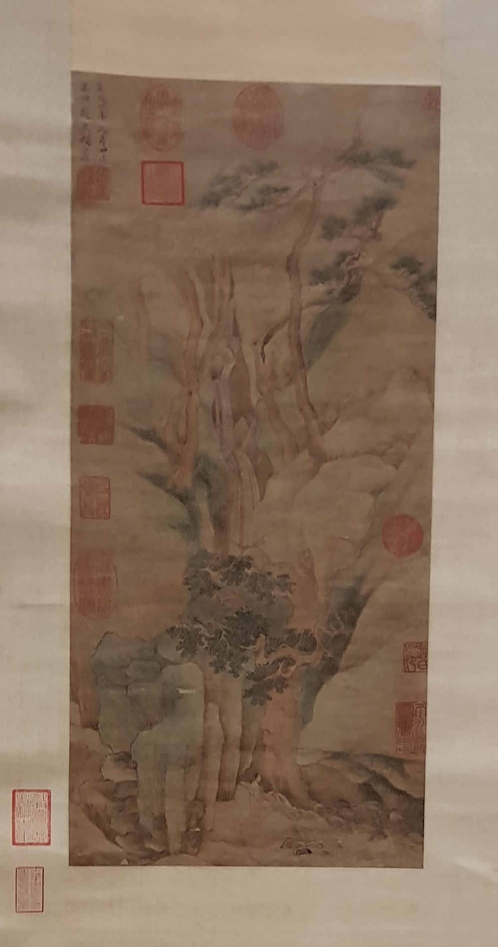 Viewing the Spring, Zhao mengfu, Yuan Dynasty 1279-1368