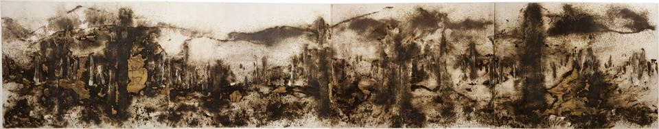 Cai Guo-Qian, Sentinels of the Enchanted Valley, 2014