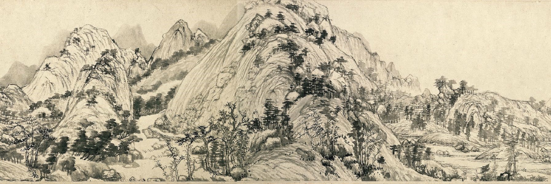Huang Gongwang, Dwelling in the Fuchun Mountains, 1350