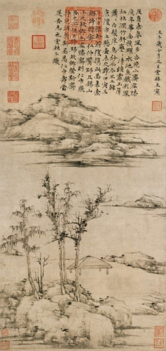 Ni Tsan, The Jung-his Studio, 1372