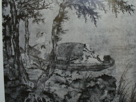 Sheng Mou Singing While Boating on the Autumn River, 1279-1368