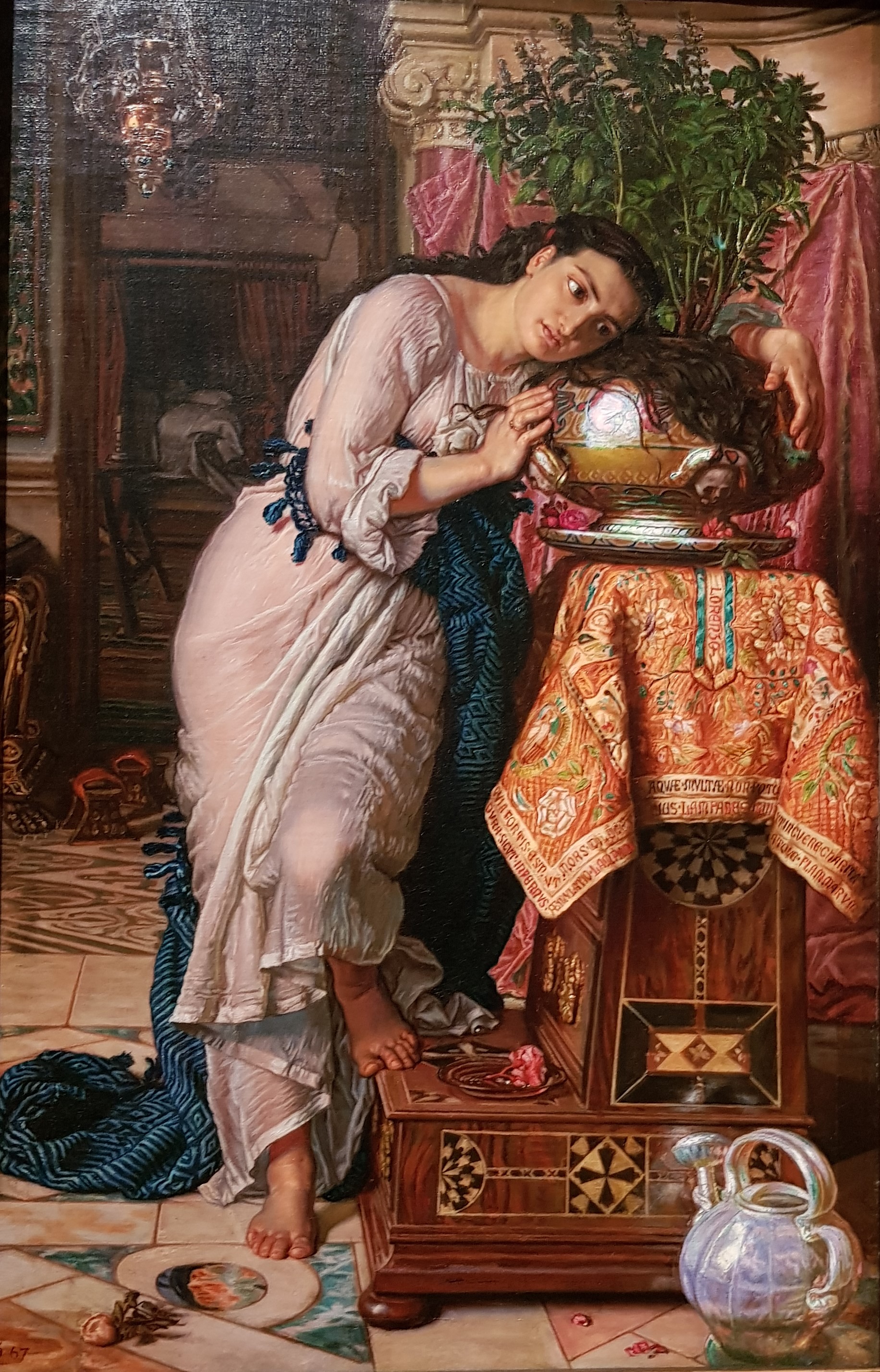Tate Holman Hunt, Isabella and the pot of basil 1867-68