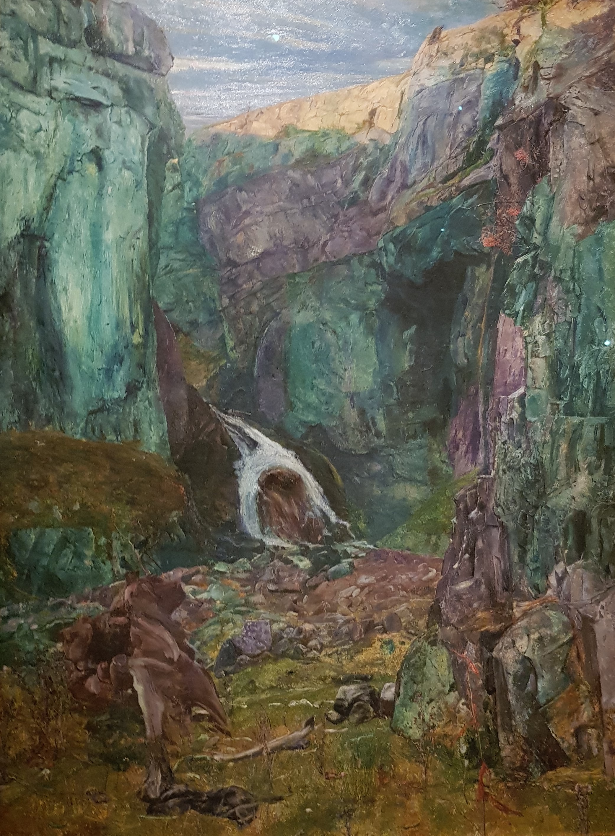 Tate Inchbold, Gordale Scar, Yorkshire 1876