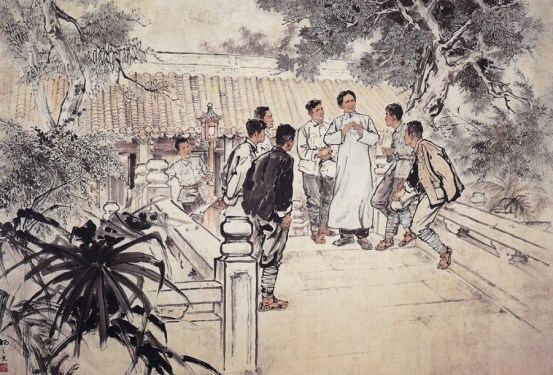 Yang Zhiguang, Mao Zedong at the Peasant’s Movement Training School, 1959