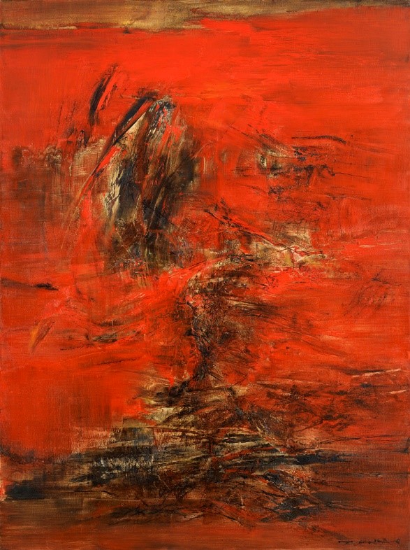 Zao Wou-Ki, untitled, 1963