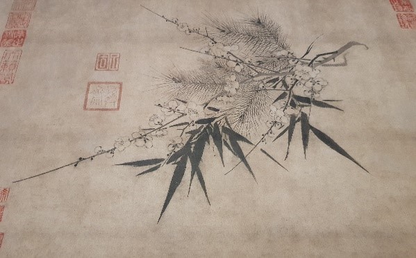 Zhao Mengjian, Three friends of Winter