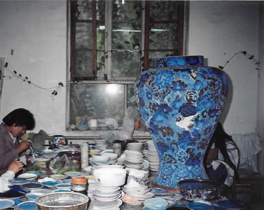 920926 Cloisonne factory