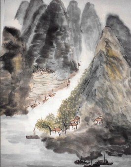Studio work 4 Mountains Guilin, JT studio work 5101992