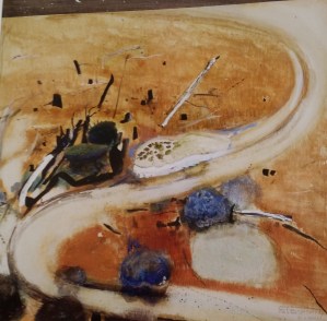 z Brett Whiteley, 8 miles out of Cootamundra 8.28 pm 4.1.84, 1984