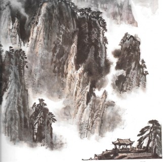 z Li Xingjian mountain landscape