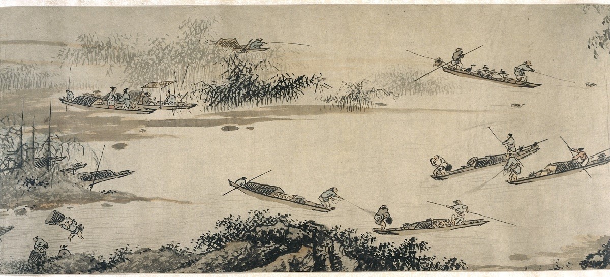 zTai Chin (1388-1462), Fishermen on the River