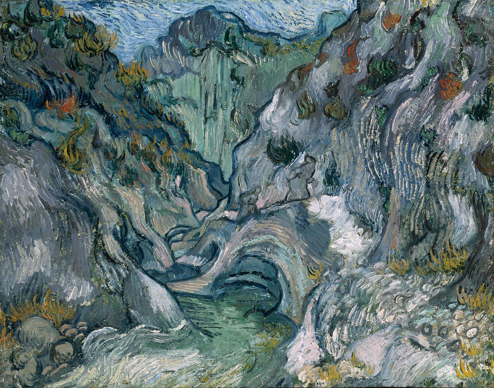 zVincent Van Gogh, Ravine, 1889