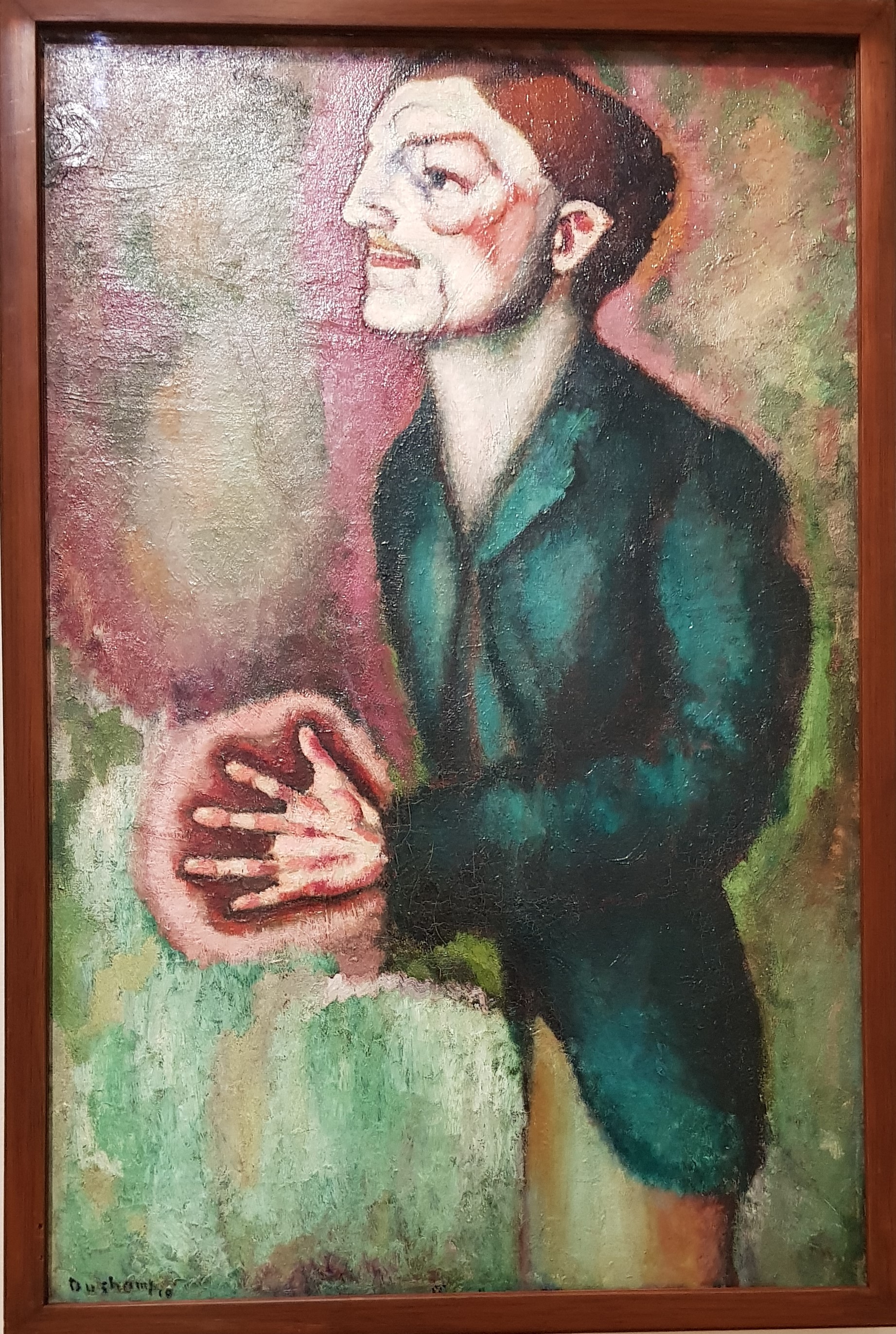 Duchamp Portrait of Dr Dumouchel 1910