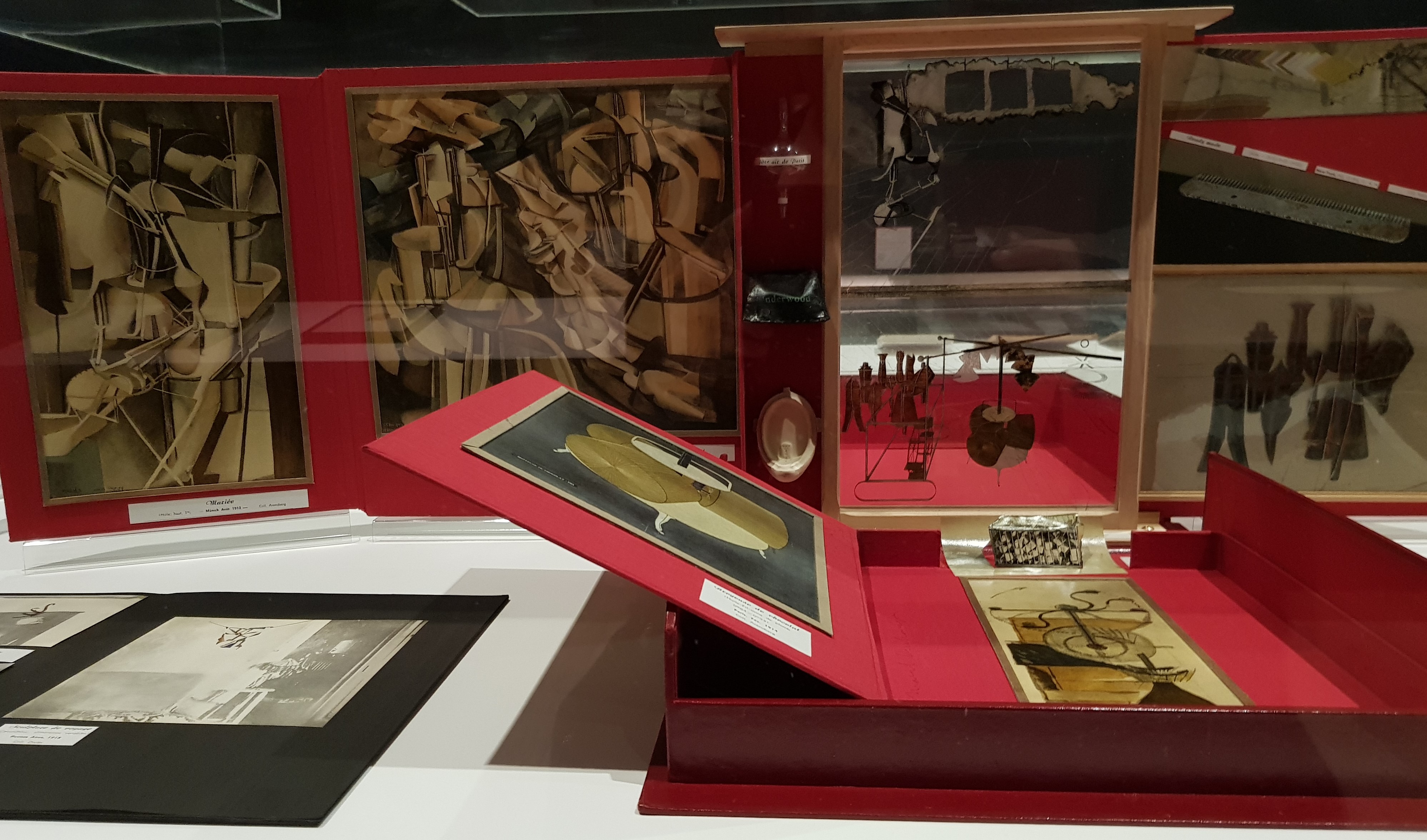From or by Marcel Duchamp or Rrose Selavy (Box in a valise) 1935-41, 1963-65 - anthology of his most important works
