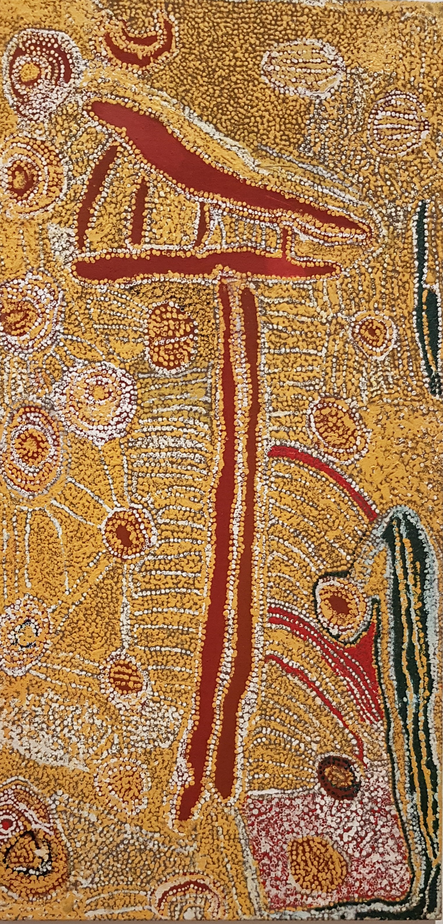 Eubena Nampitjin, Kinyu, 1991