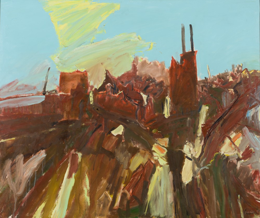 Kevin Connor, Road to Balmain (A sunny winters morning), 1986, oil on linen