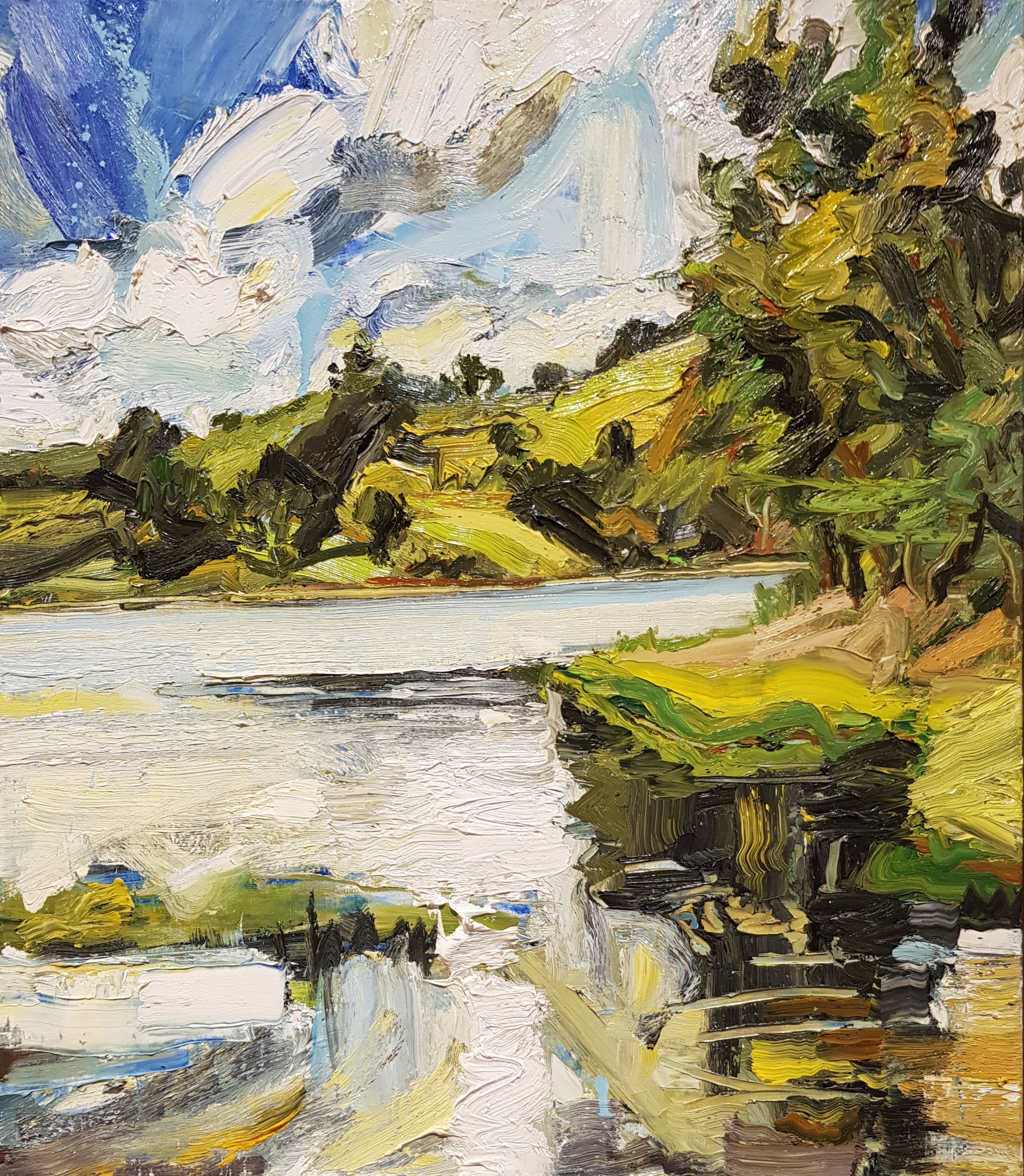 Robert Malherbe, Across the lake