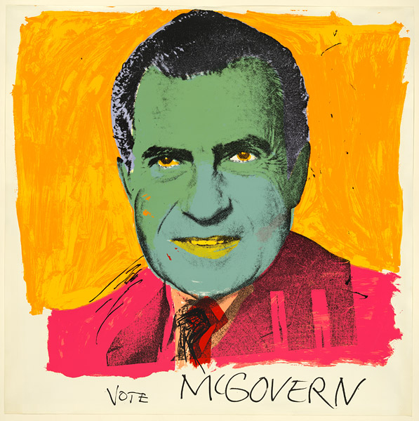 Andy Warhol, Vote McGovern, 1972