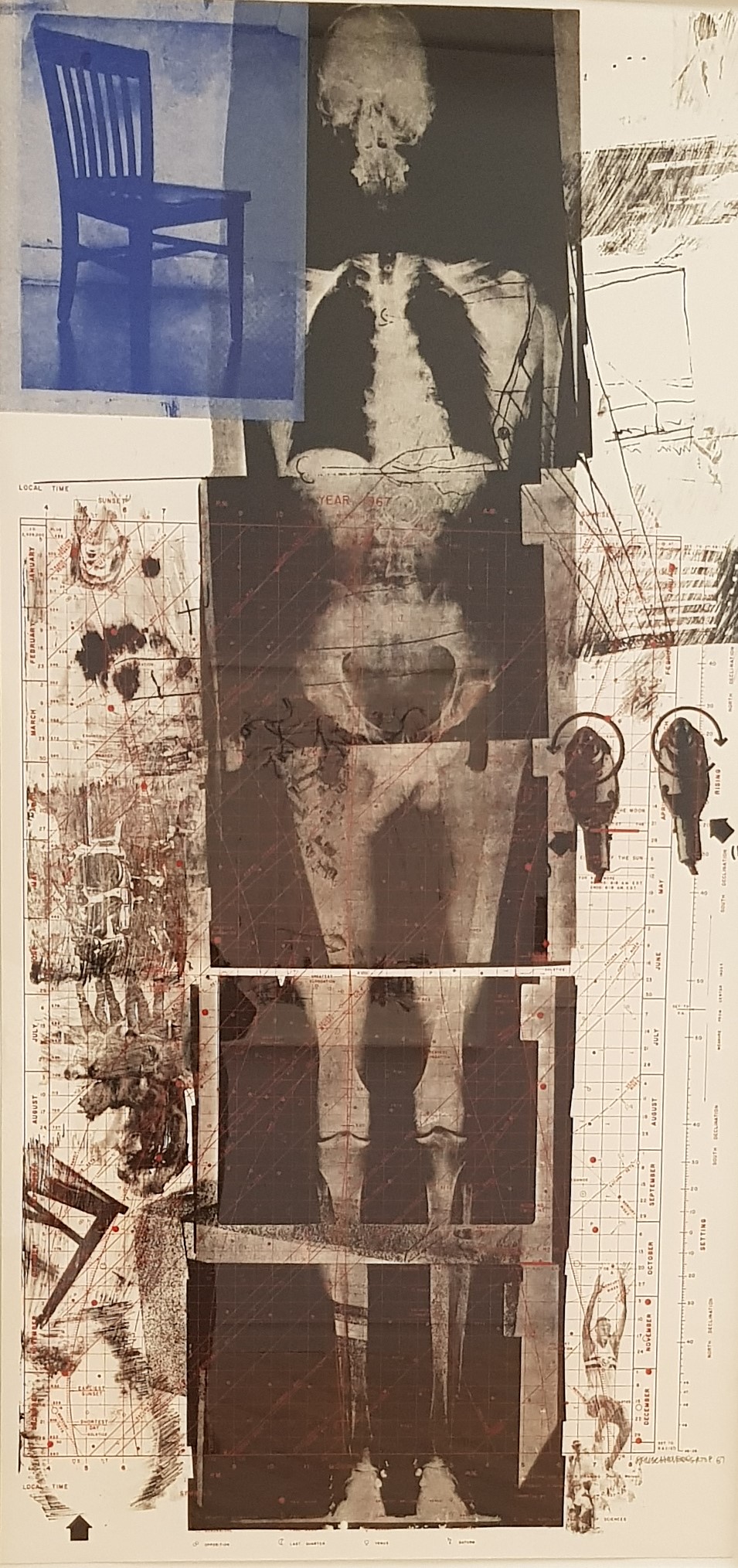 Robert Rauschenberg, Booster, from Booster & 7 studies series, 1967