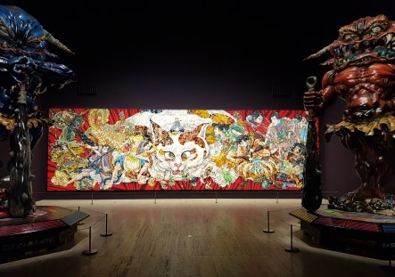 Takashi Murakami, Vertiginous After Staring at the Empty World Too Intensely, I Found Myself Trapped in the Realm of Lurking Ghosts &amp; Monsters 2019