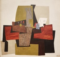 Picasso, Bottle with tobacco pouch, 1921, Kerry stokes collection, Perth