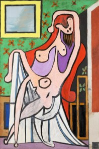Picasso, Large nude on a red chair, 1929