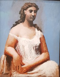 Picasso, Seated Woman in a chemise, 1923 Tate