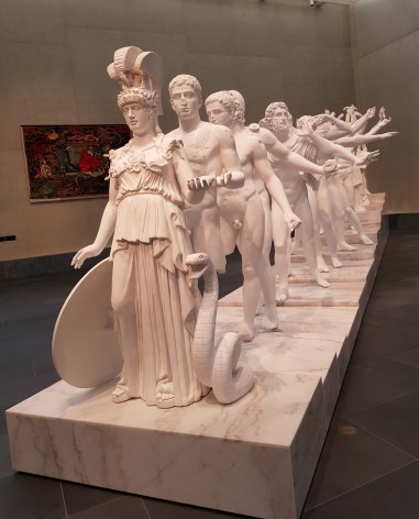 Xu Zhen, Thousand-Armed Classical Sculpture, 2014