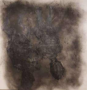 Georg Baselitz, Oven soot, 2015