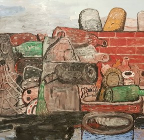 Philip Guston, East tenth, 1977