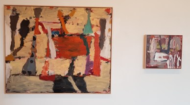 Ross Laurie, Bone Dry 2018 (l) David Collins, Dharawal 2016 (r)