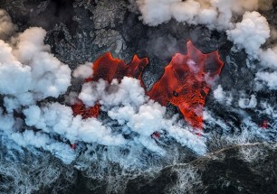 Creation, Kīlauea volcano, Hawaiian coast, Luis Vilariño, Spain