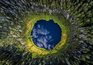 Sky Hole, Karula National Park in Estonia, Sven Začek, Estonia