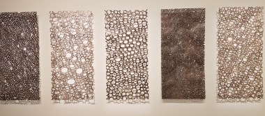 Lindy Lee Moon in a Dew Drop, installation view 1