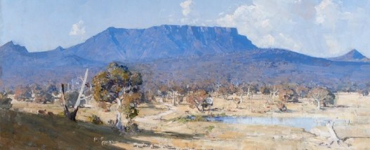 Streeton, Land of the Golden Fleece, 1926 (detail)