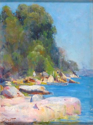 Streeton, Near Streeton’s Camp at Sirius Cove, 1892